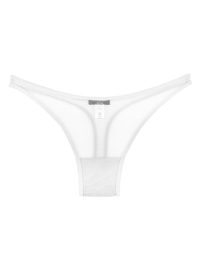 White Thong - Soire High Waisted Thong