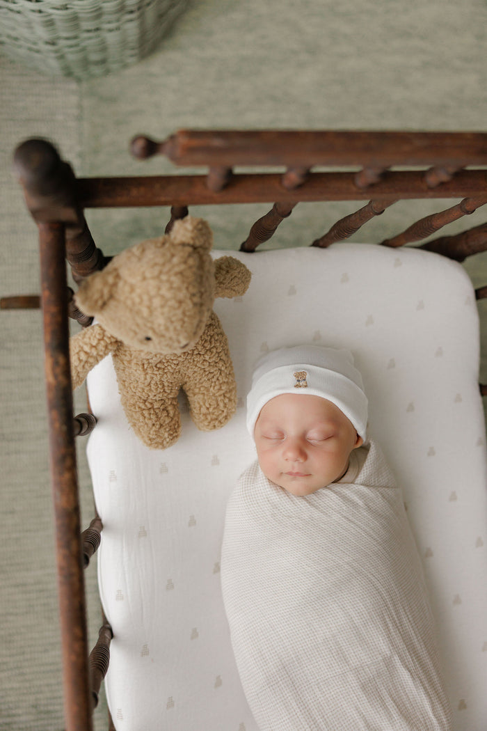 Hospital Hats – Bear and Rocking Horse - Blue