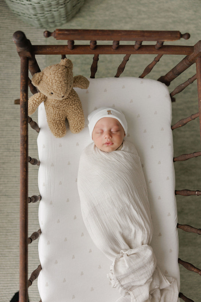 Hospital Hats – Bear and Rocking Horse - Blue