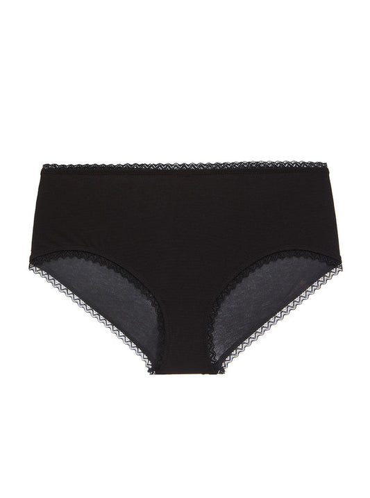 Black Hot Pant, Soft Cotton Hotpant