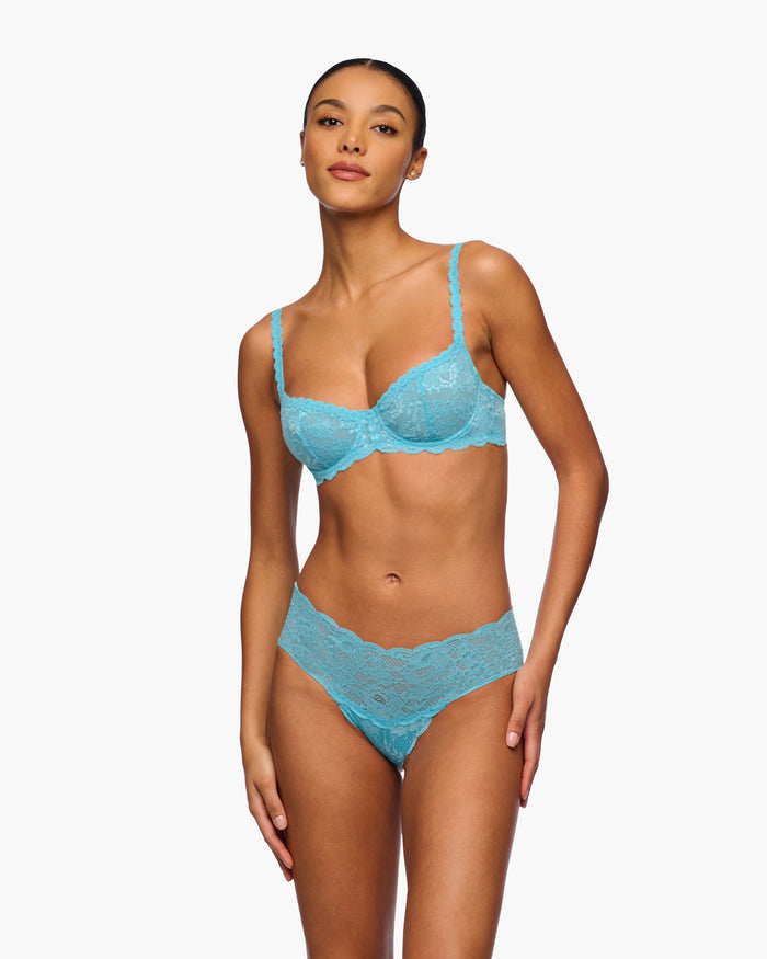 Blue Hot Pant - Never Say Never Hottie Low Rise Boyshort
