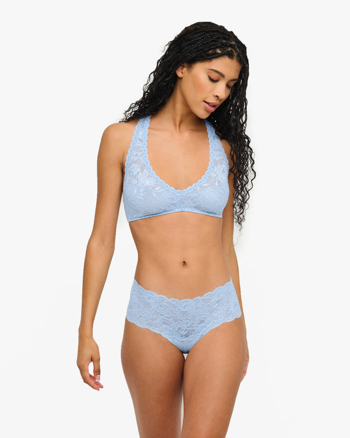 Blue Hot Pant - Never Say Never Hottie Low Rise Boyshort