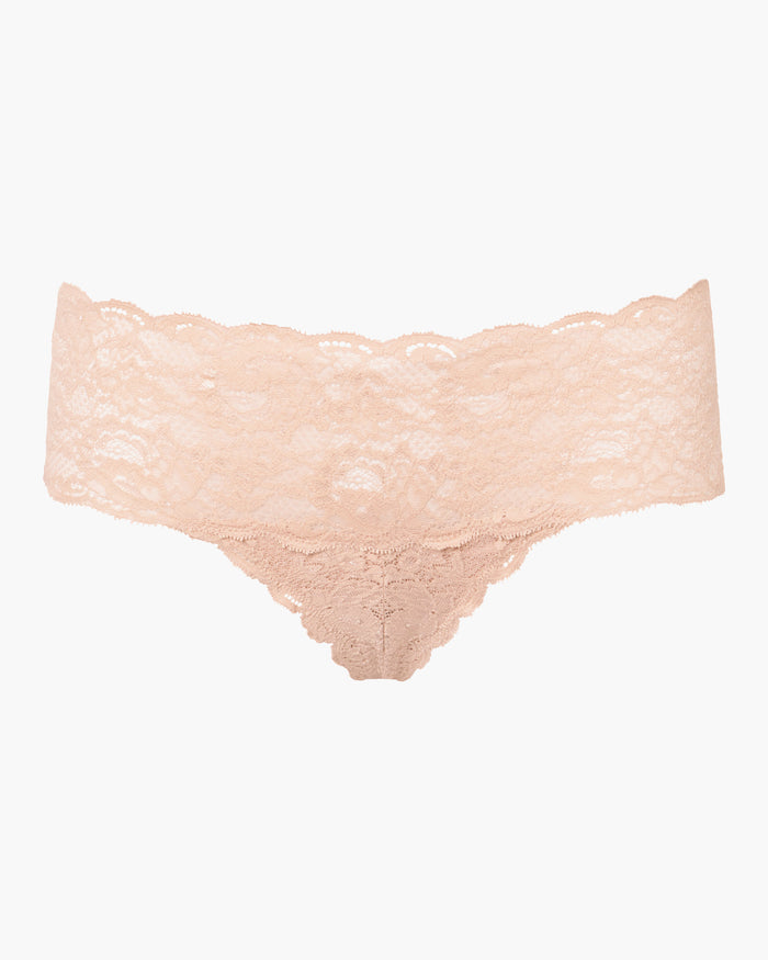 Beige Hot Pant - Never Say Never Hottie Low Rise Boyshort