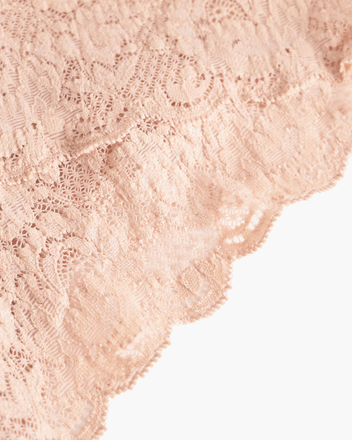 Beige Hot Pant - Never Say Never Hottie Low Rise Boyshort