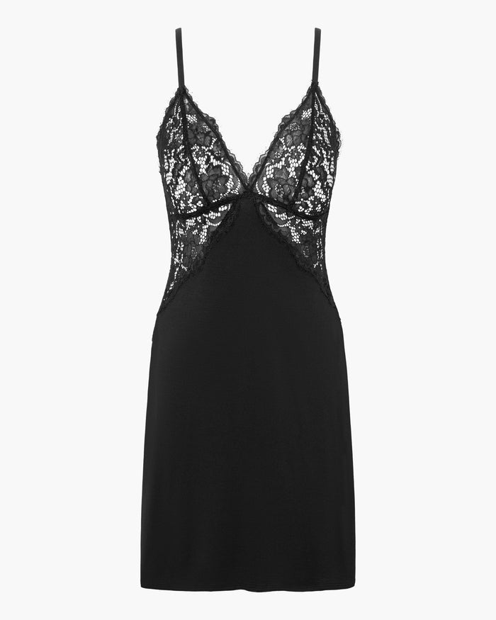 Black Chemise - Pret A Porter Italian Nightie