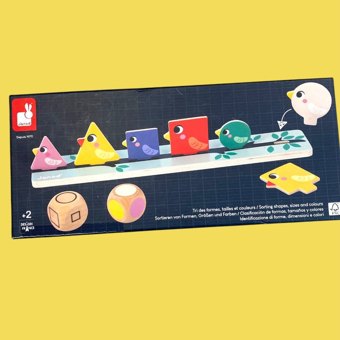 Janod Sorting Shape Birds