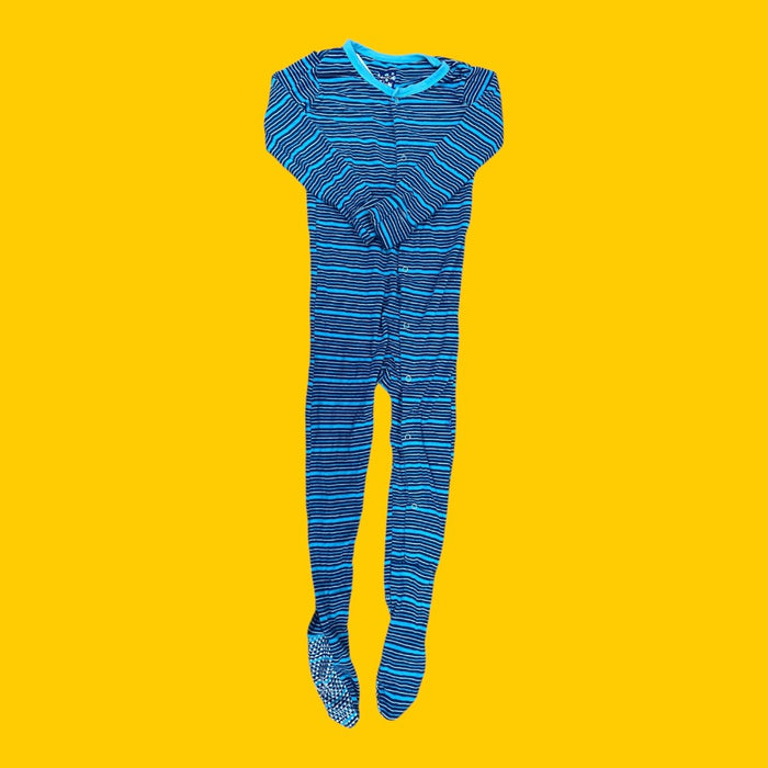 kickee pants striped romper 4y