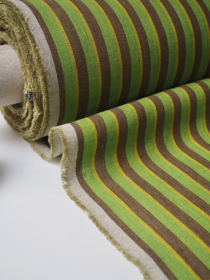 Kiwi Stripe Linen