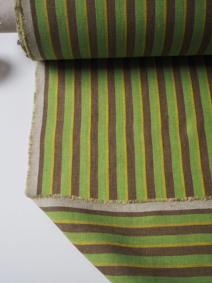 Kiwi Stripe Linen