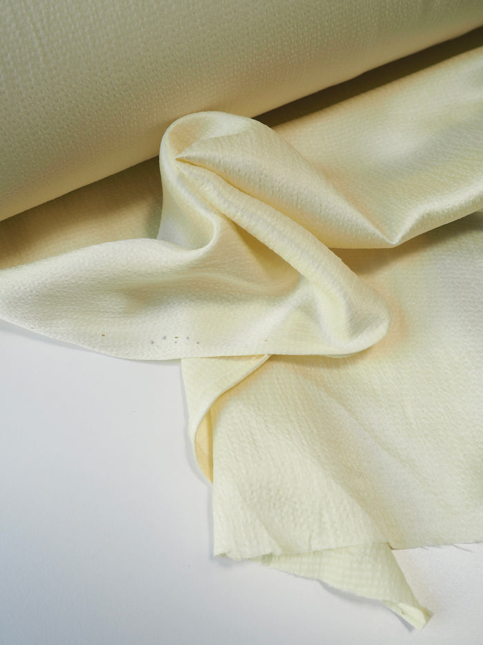 Lemonade Hammered Silk Satin