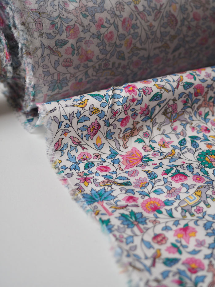 Liberty Pink Imran Tana Cotton Lawn