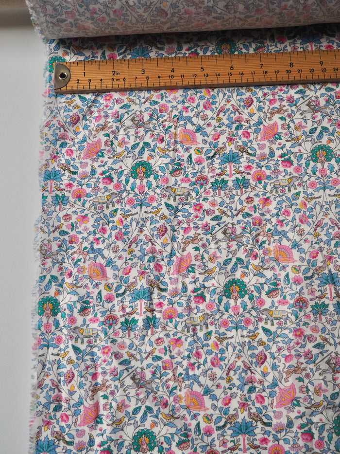 Liberty Pink Imran Tana Cotton Lawn