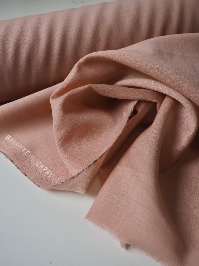 Light Pink Lightweight Wool Suiting