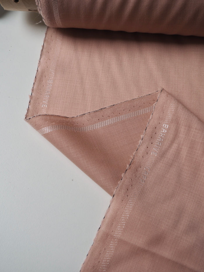 Light Pink Lightweight Wool Suiting