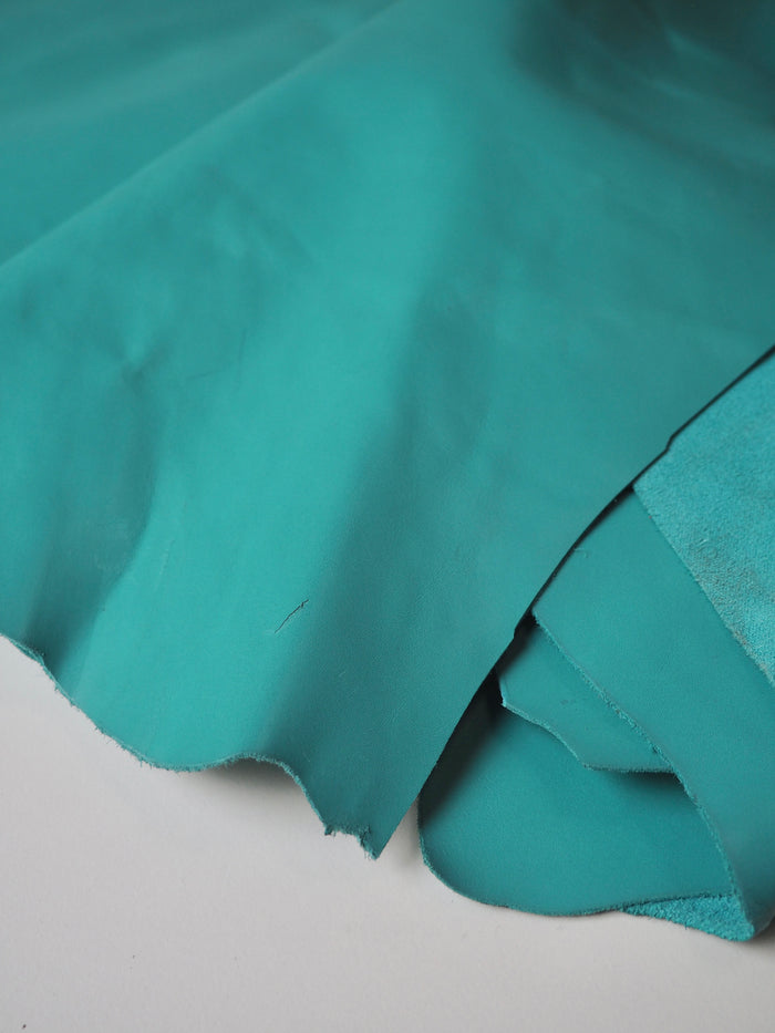 Light Turquoise Smooth Calfskin