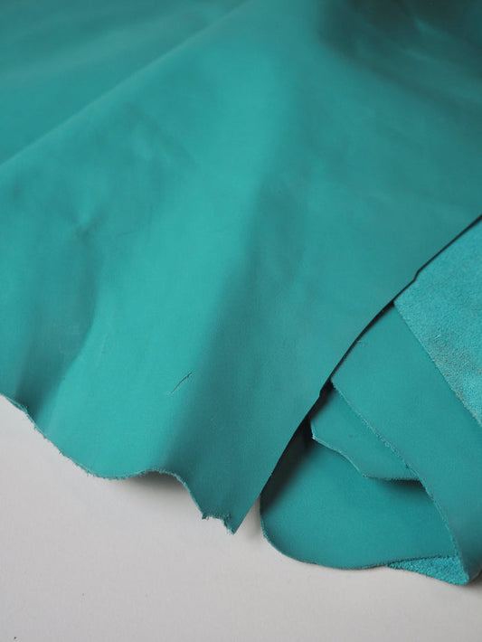 Light Turquoise Smooth Calfskin
