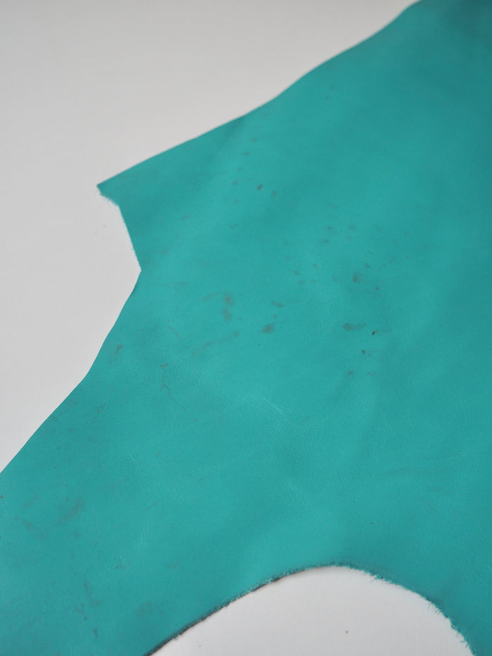 Light Turquoise Smooth Calfskin