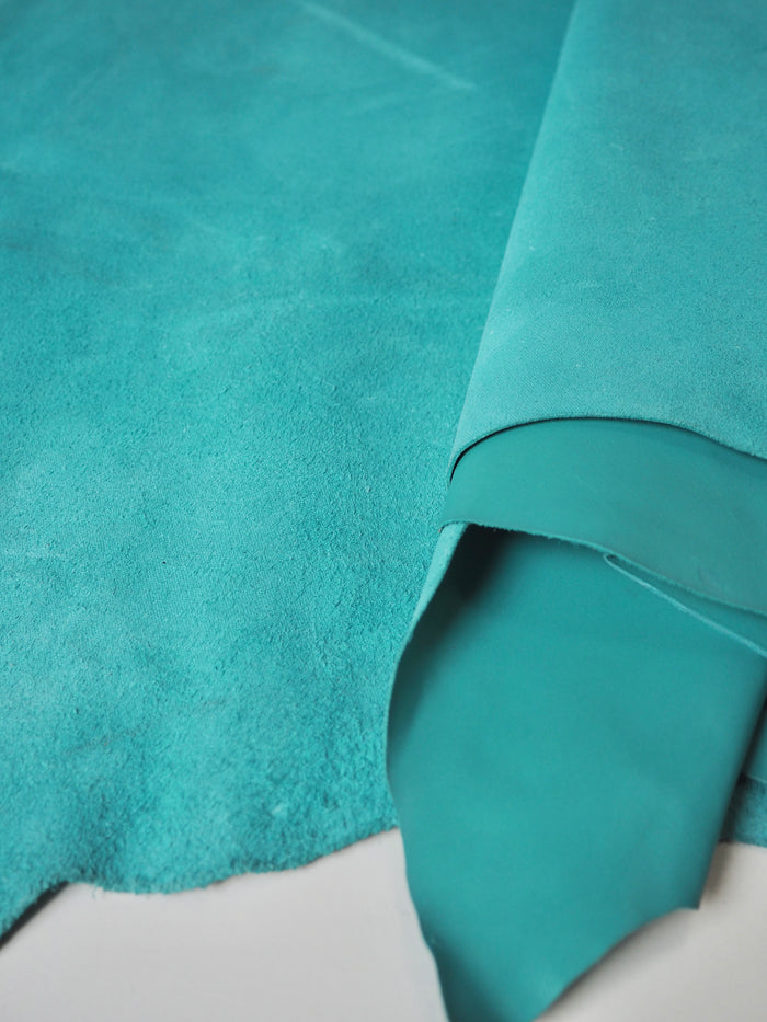 Light Turquoise Smooth Calfskin