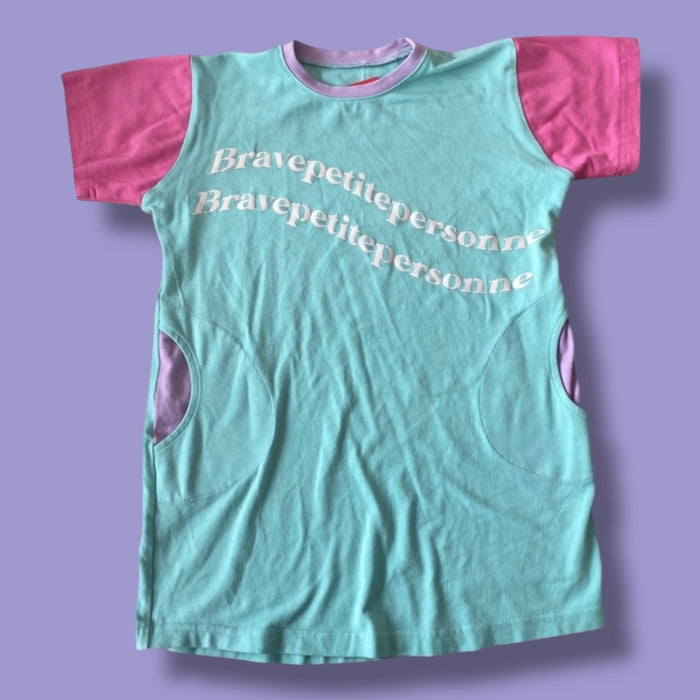 Little Yogi Teal Dress 3-5Y