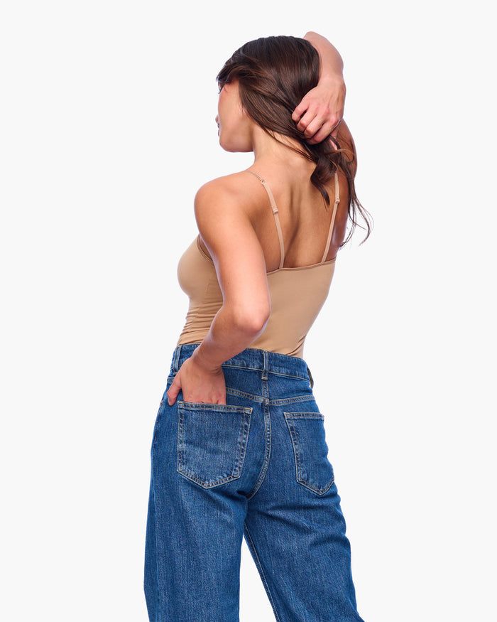 Beige Camisole - Talco Long Camisole