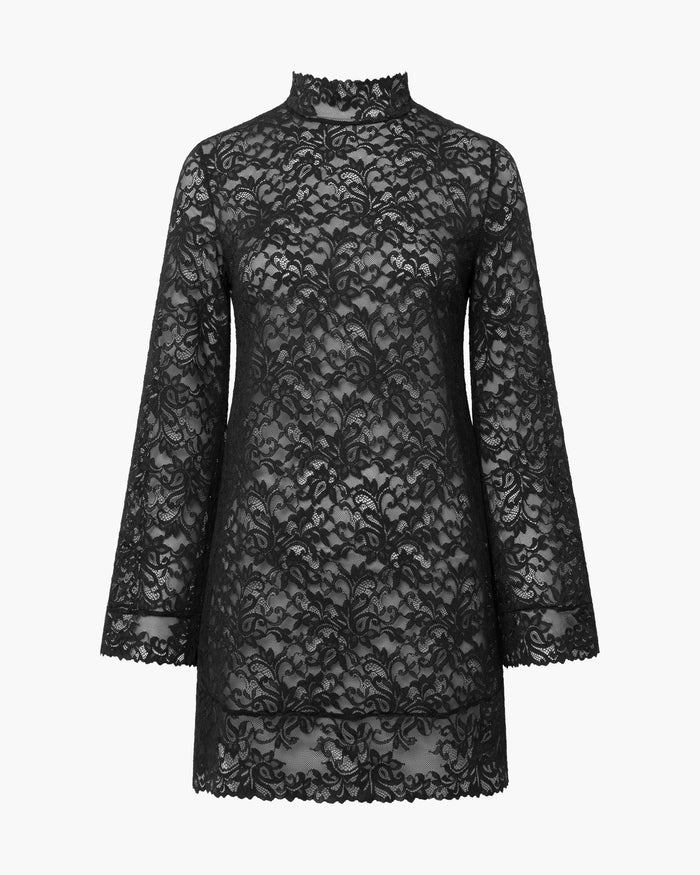 Black Dress - Carmela Long Sleeve Dress