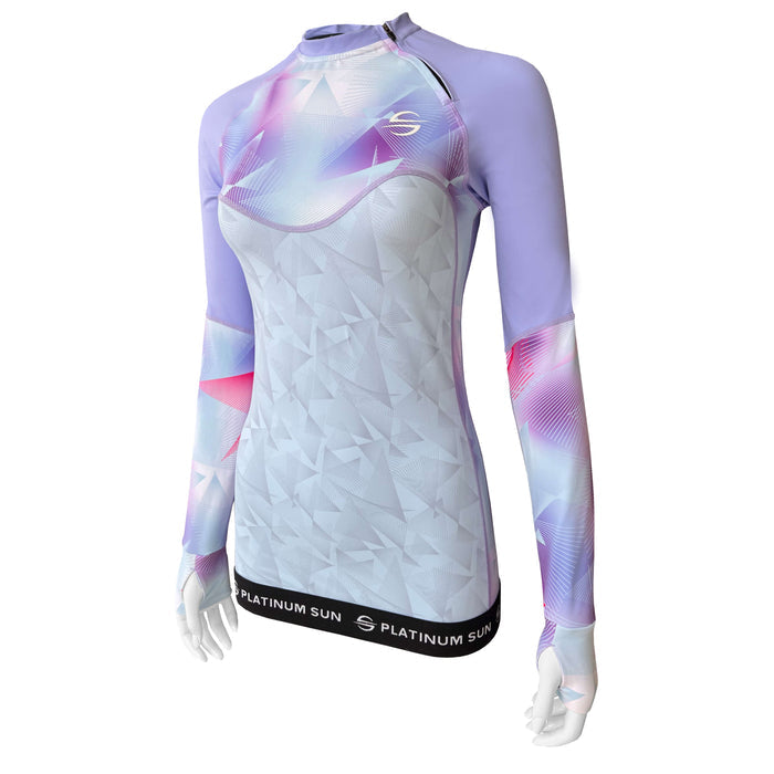 Long Sleeve Rash Guard for Women UPF 50+ | Active - Violet