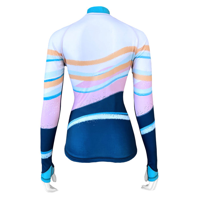 Long Sleeve Rash Guard for Women swimwear
