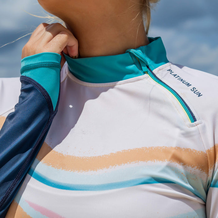 high nech rash guard womens