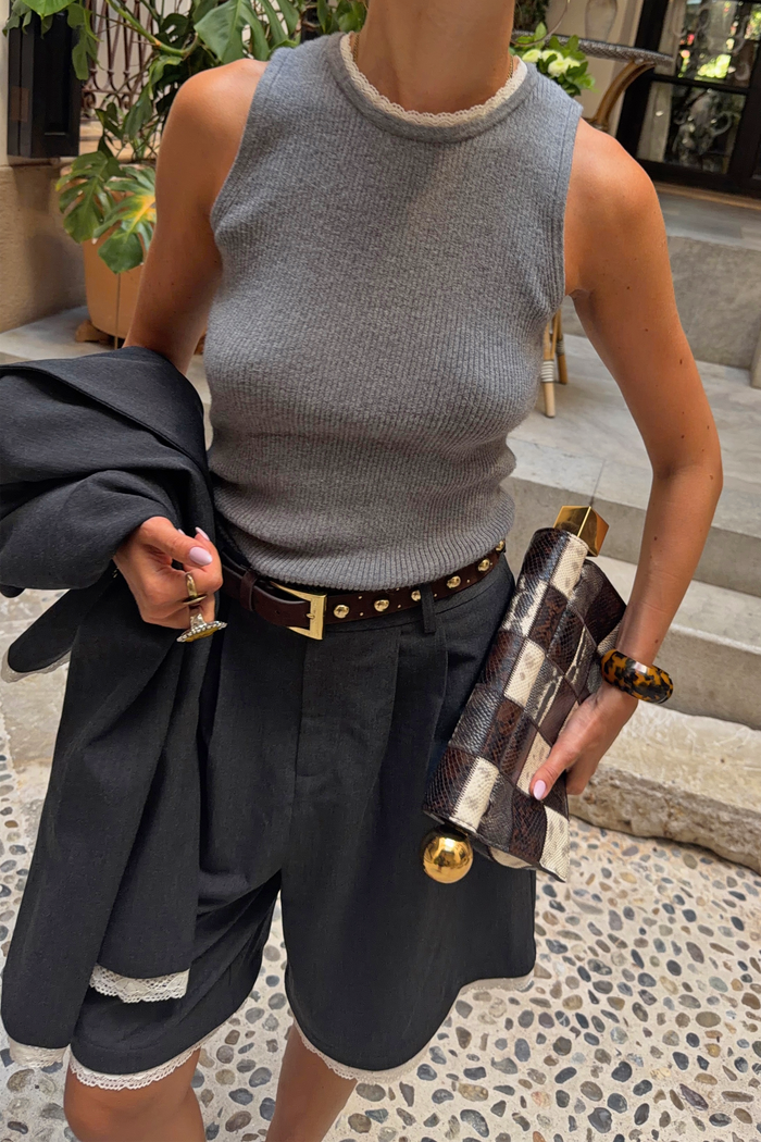 Long Tailored Shorts