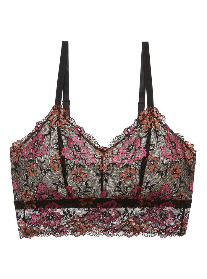 Black Bralette - Savona Longline Bralette