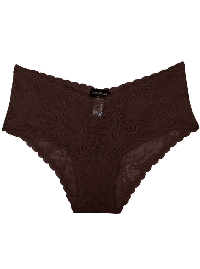 Beige Hot Pant, Trenta Low Rise Lace Boyshort
