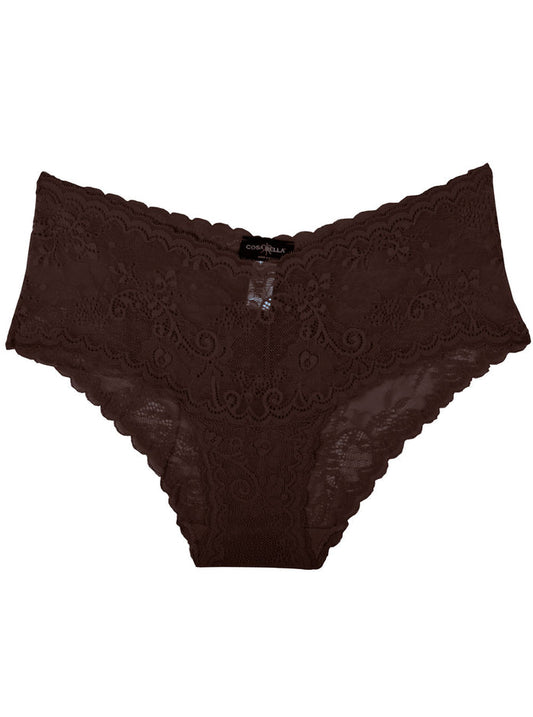 Beige Hot Pant, Trenta Low Rise Lace Boyshort
