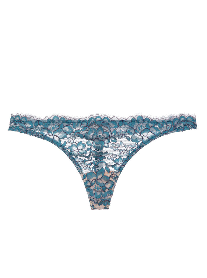 Blue Thong, Pret A Porter Low Rise Thong