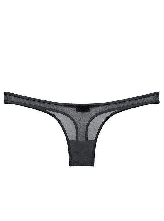 Black Thong - Soire Low Rise Thong