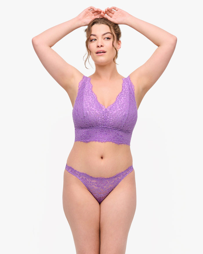 Purple Thong - Pret A Porter Low Rise Thong