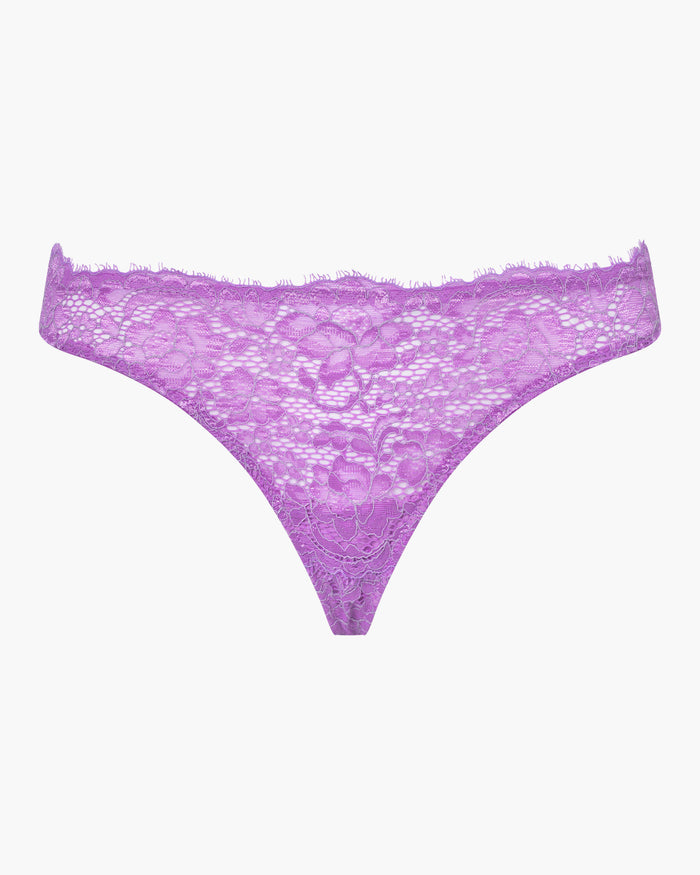 Purple Thong - Pret A Porter Low Rise Thong