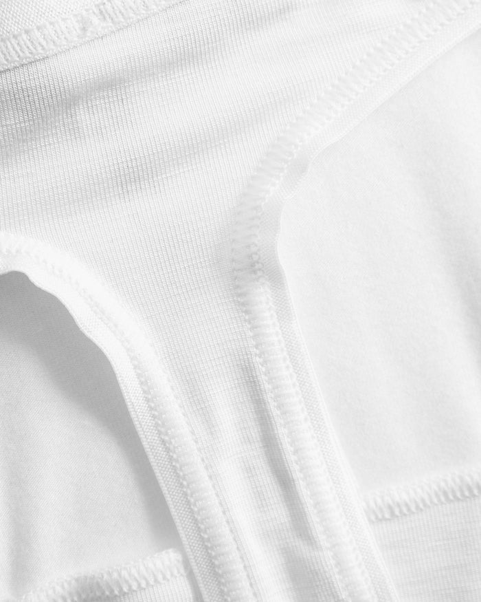 White Thong - Talco Low Rise Thong