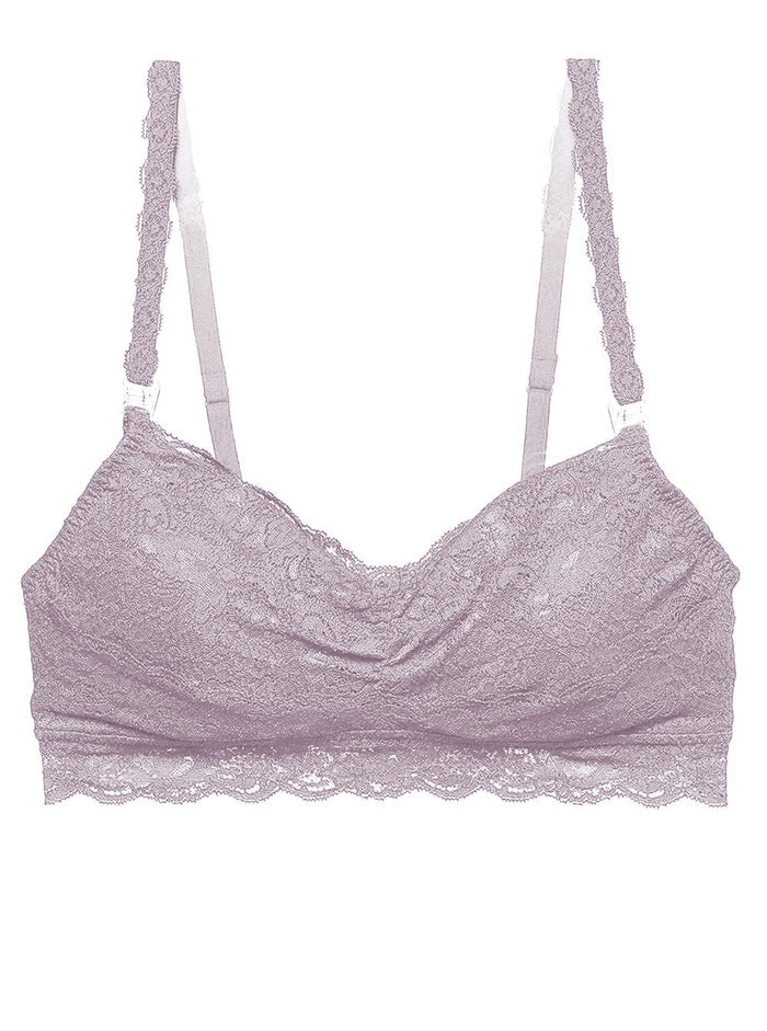 Purple Bralette, Never Say Never Maternity Maternity Mommie Nursing Bralette