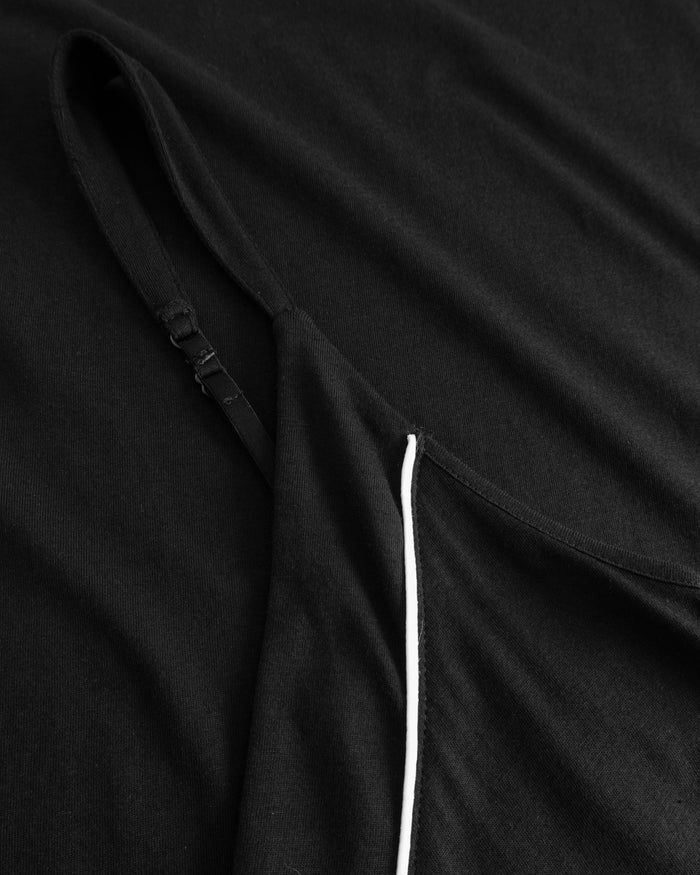 Black Dress - Pima Lusso Maxi Dress