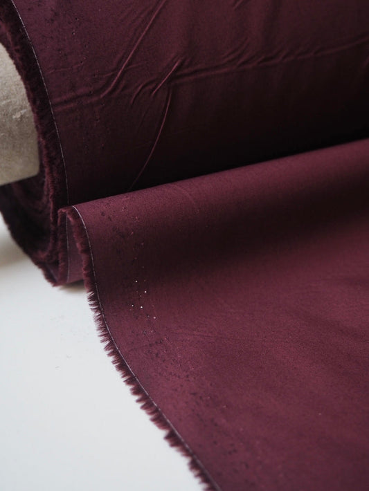 Merlot Light Cotton Poplin