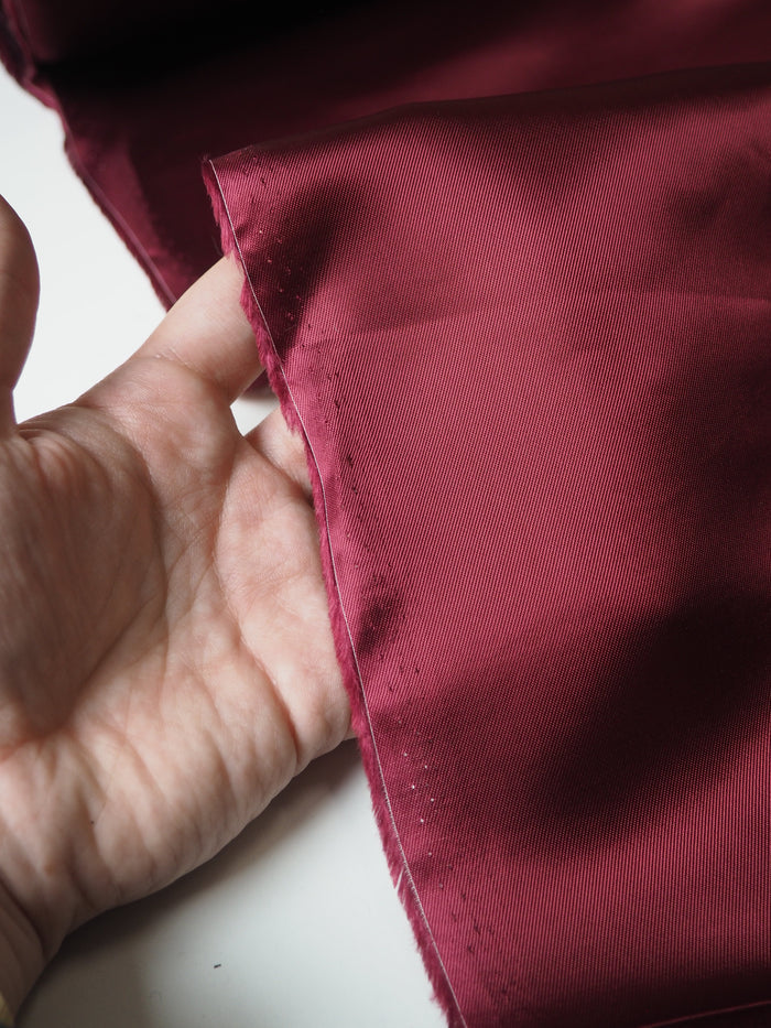Merlot Viscose Satin Twill Lining