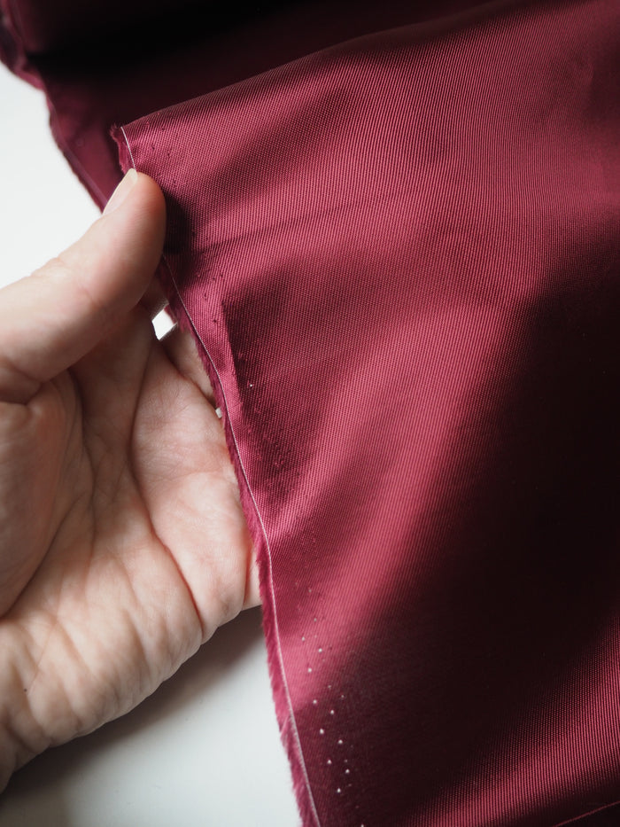 Merlot Viscose Satin Twill Lining