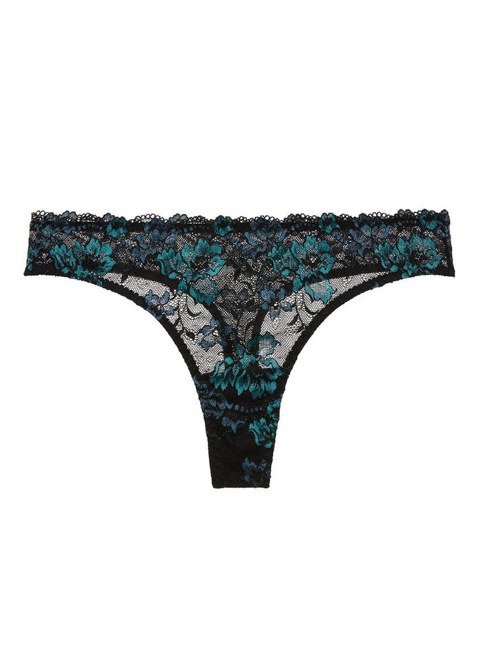 Green Thong - Savona Low Rise Thong