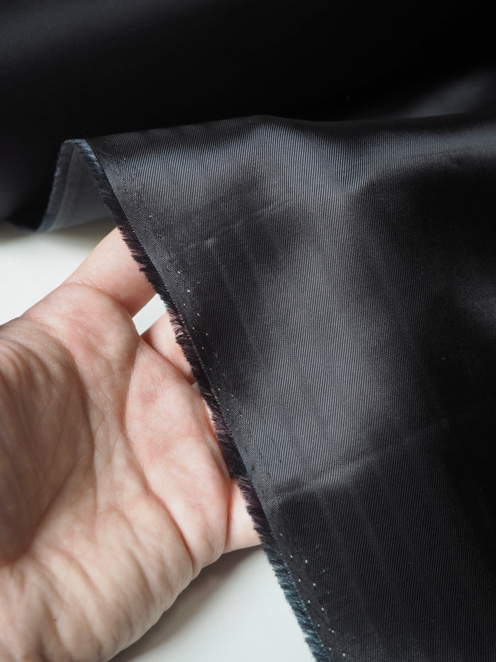 Midnight Viscose Satin Twill Lining
