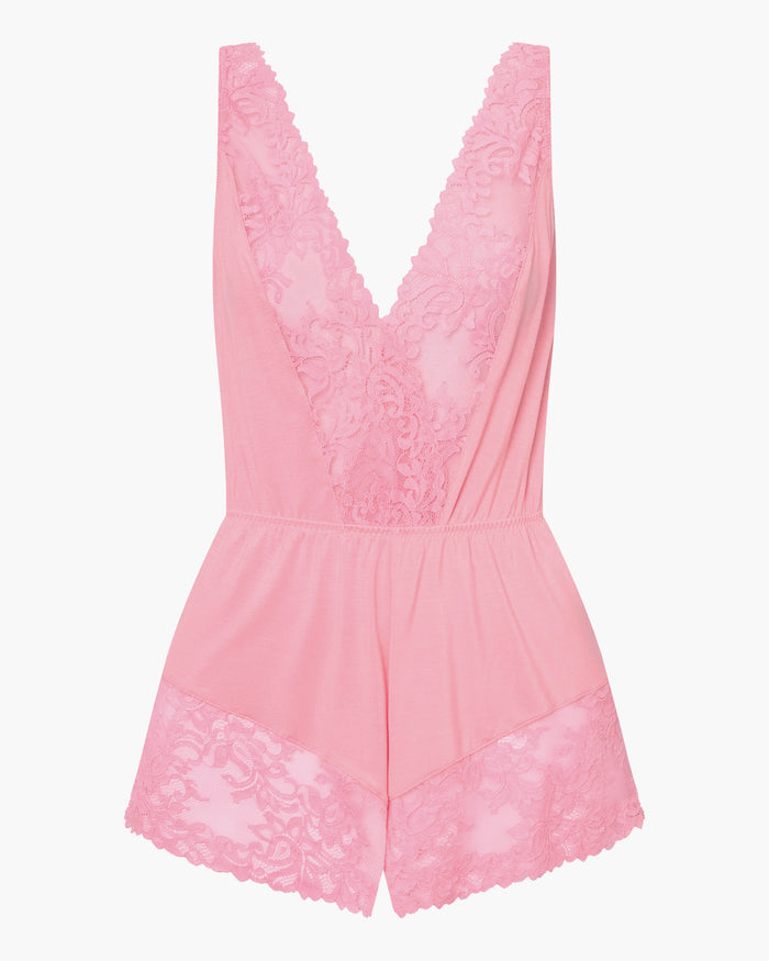 Pink Teddy - Carmela Modal Romper