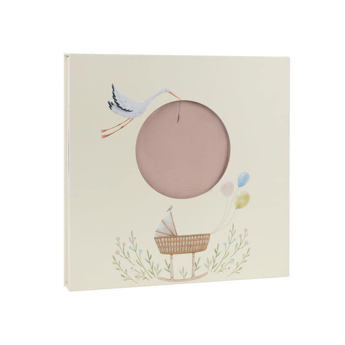 Modal Swaddle & Beanie Set in Gift Box - Dusty Pink