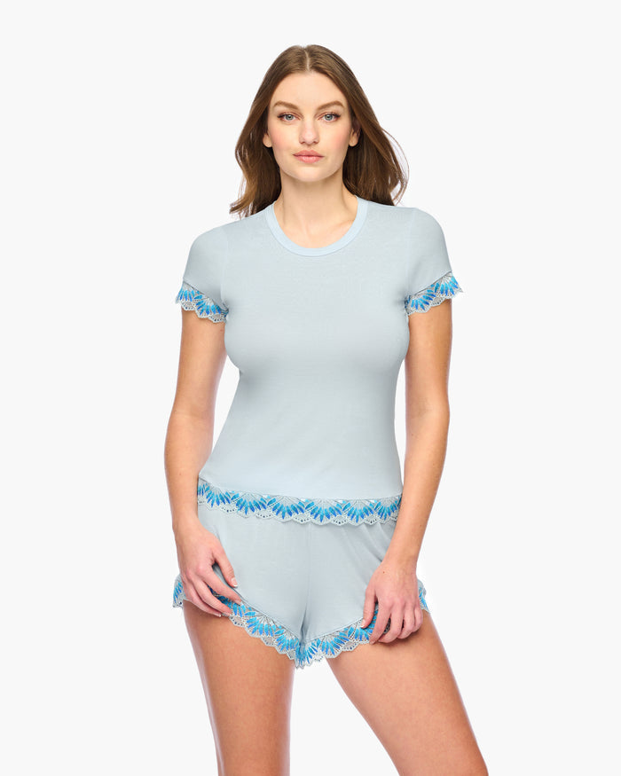 Blue Top - Amalia Modal T-Shirt