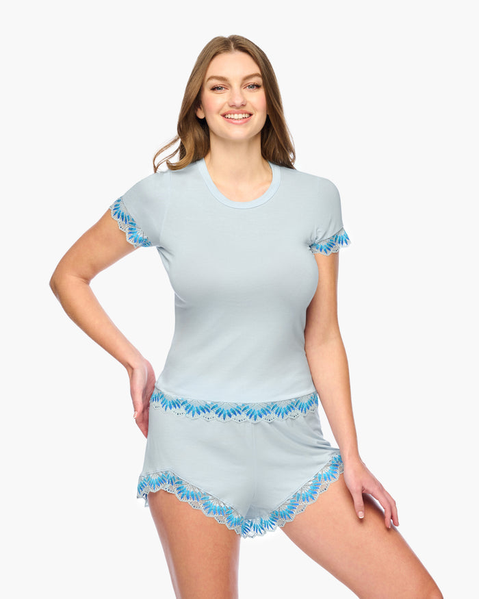 Blue Top - Amalia Modal T-Shirt