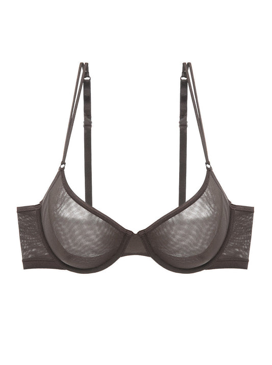 Gray Bra - Soire Confidence Molded Underwire Bra