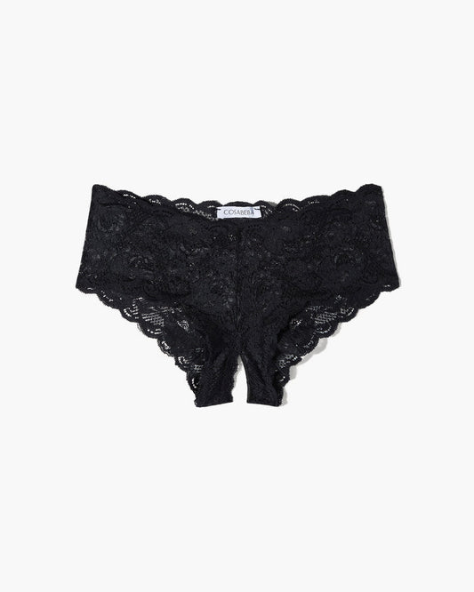 Black Hot Pant - Never Say Never Naughtie Low Rise Boyshort